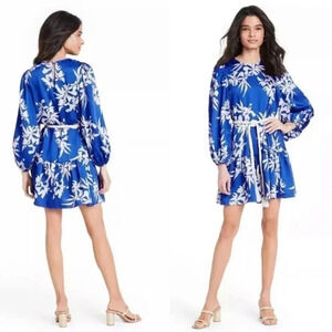 Alexis x Target Collab Blue Floral Size XS